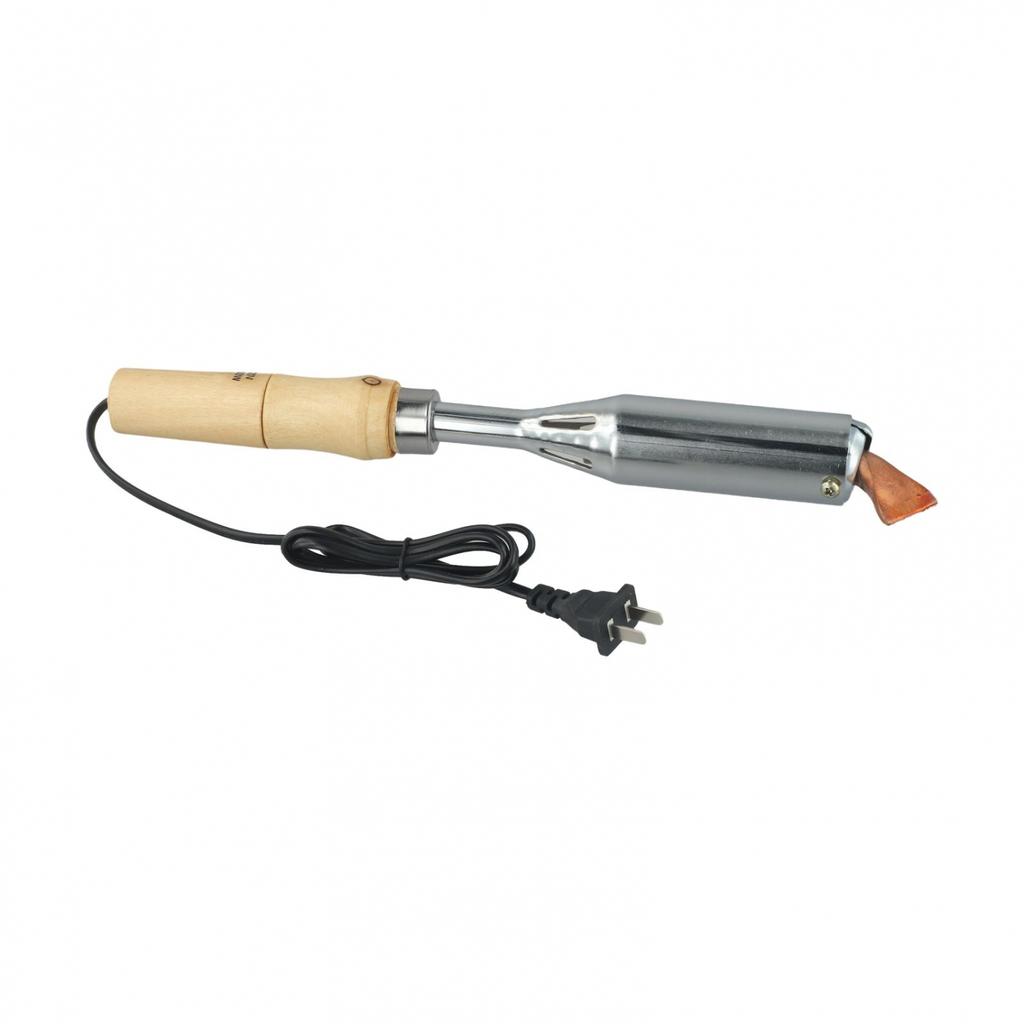 Reliable Copper Head Electric Soldering Iron with 300w Power and Wooden Handle