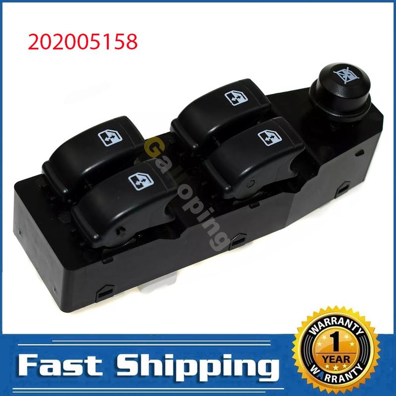 Front Left Electric Power Master Window Switch Control Regulator Button for Chevrolet Aveo Pontiac G3 Wave 2007 - 2011 05158