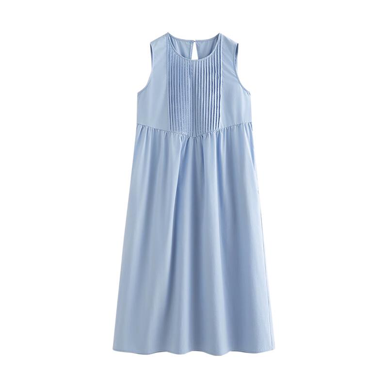 Women's Elegant Cooling Tencel Back Cutout Vest Dress