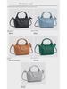 Mini borsa a tracolla in vera pelle – Borsa a tracolla quadrata alla moda da donna