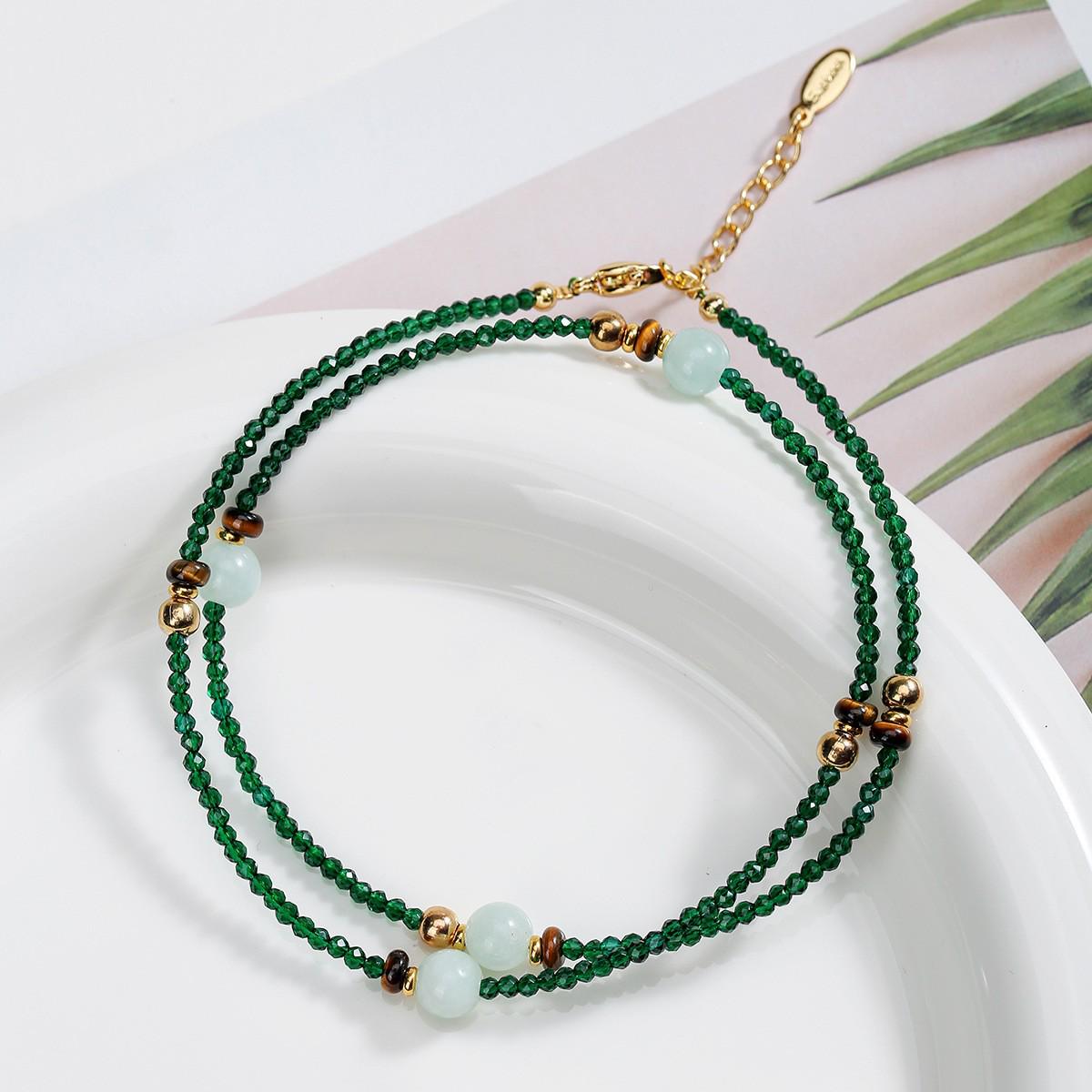 

Розкішне намисто-підвіска з натурального кристала для светрів