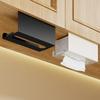 Moisture-proof Hanging Tissue Holder Punch-Free Paper Towel Rack  Kitchen Cabinet Doors