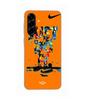 Case - Maniacase - Samsung Galaxy A26 - Silicone - Flexible - Black - Graffiti Nike Just Do It