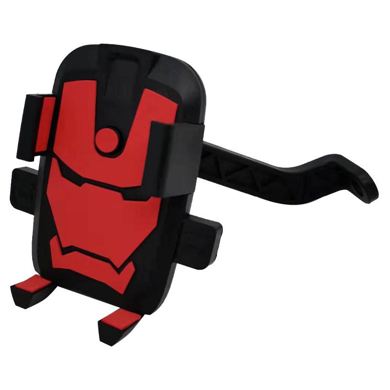 

New motorcycle robot bicycle multi-navigation mobile phone holder shelf car mobile phone holder червоний