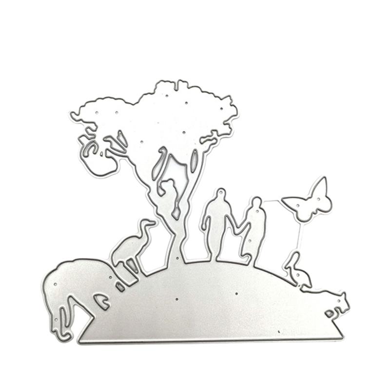 Father Day Metal Die Cuts Mother Day Cutting Dies Cut for DIY Photo Scrapbooking Card Album Stencils Embossing Molds