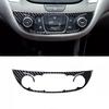 Carbon Fiber Style Car AC Switch Panel Cover Trim For Chevrolet Malibu 2016-