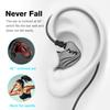 Auriculares con Cable 6D Sonido Envolvente Tipo C 3.5mm Auriculares In-Ear Auriculares Deportivos para Gaming Auriculares Manos Libres para iPhone para Samsung