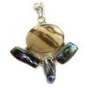 Les Trésors De Lily [E5043] - Silver 'Oracle' Jasper Pendant - Pearls