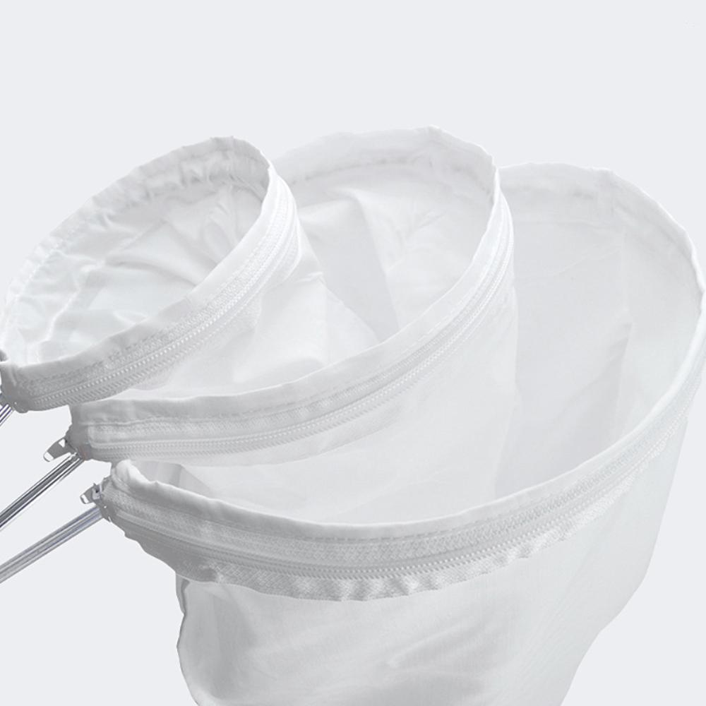 Reusable Fabric Mesh Filter Nut Milk Bag Colander Strainer for Soybean Juice Herb Tea Cold Brew Drip Coffee Filter Kitchen Tool