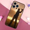 GOLF GOLFER GOLFING SUNSET Phone Case For iPhone 16 17 Pro Max 17 Air 16E 13 12 Mini 14 15 Plus 11 Pro Max Back Cover