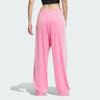 adidas Originals x FEIFEI RUAN Classici Retro Vita Alta Coulisse Elastica Velluto Maglia Pantaloni da Jogging Donna Pantaloni Inferiori Rosa IX4230