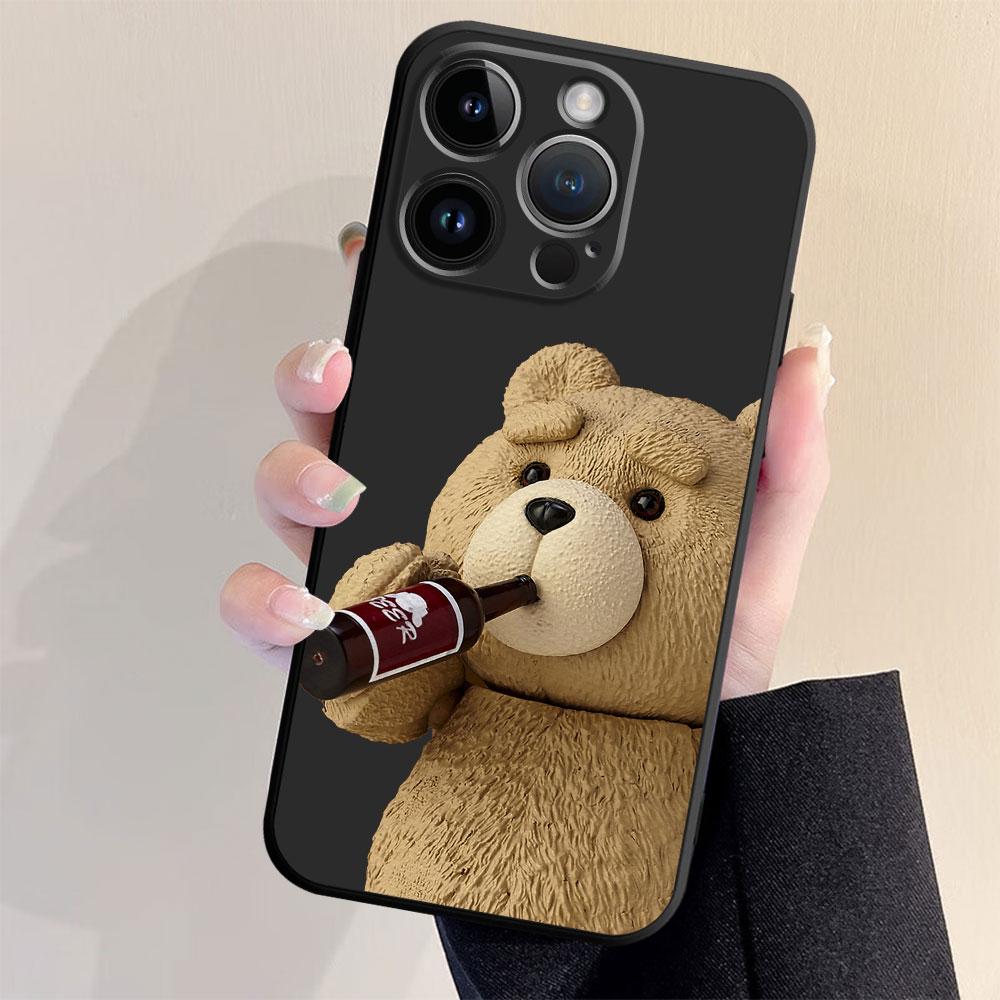 

Мультяшный чехол для телефона с медведем-астронавтом для Redmi 6 7 8 9T 9C 10A K40 Pro K50 8A 7A 10C 9A 9 10 K50 Gaming 6 Силиконовый черный чехол-накладка Redmi 10 5G