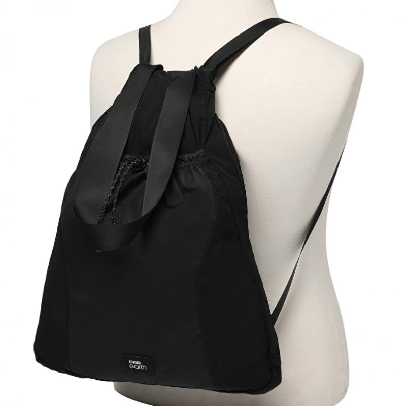 Bbc Earth Solid Shoulder Backpack  Black 