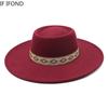 Retro British Style 9.5cm Wide Brim Bowler Woolen Jazz Fedoras Hat  Winter Ladies Elegant Wedding Party Hat Men Trilby Cap