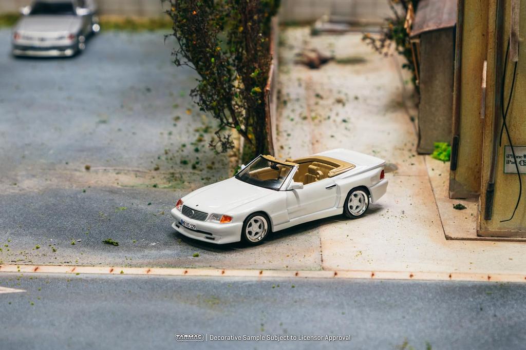 Speedmaster Japan TARMACWORKS Scale SL 500 Koenig Specials White Finished Model 1/64 Mercedes-Benz T64G-045-WH