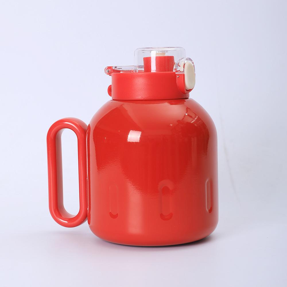 316 Stainless Steel Large Capacity Portable Kids Thermos Flask 1000ml красный