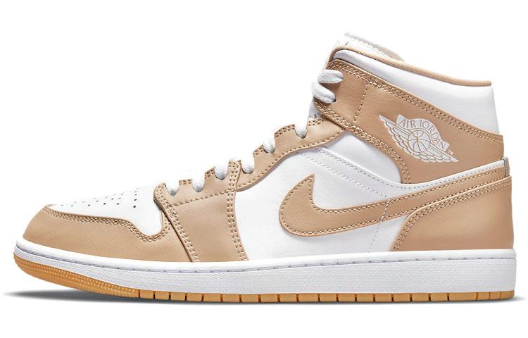 Air Jordan 1 Mid  Tan Gum  554724-271 41