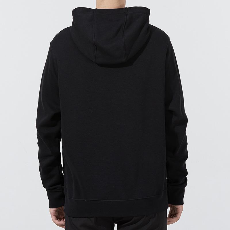Nike Felpa Essenziale con Cappuccio da Uomo Nera DD5012-010