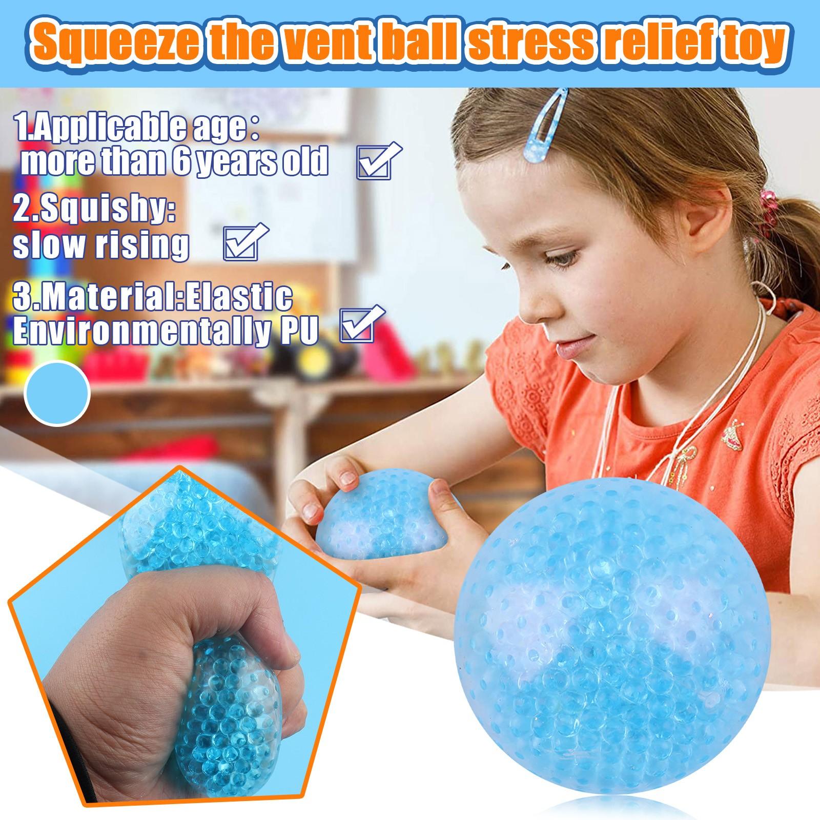 

TPR шарик-бусина креативный выдавливаемый клапан декомпрессионный зажим игрушка для снятия стресса 2 мл