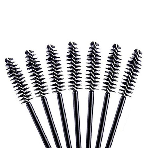 50Pcs Disposable Eyelash Brush Mascara Wands Applicator Spoolers Makeup Tool
