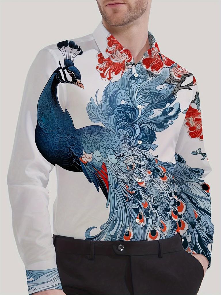 Men's Peacock Shirt