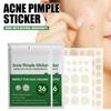 Pimple Patches For Face, Pimple Patches, 2 SIZE,Round Covers, Hyaluronic Sour Complexion Cute Zit Covers (36 Count)