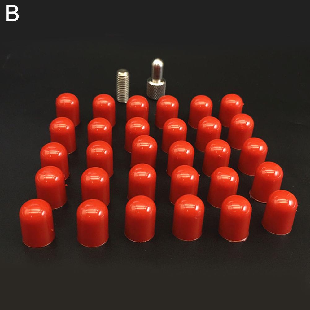 New Thickened Rubber Top Cap And Small Red Cap Repair Tool For Car Depression Repair Tool