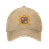 Wappen der Tschechischen Republik Baseballkappen Zubehör Für Unisex Verstellbare Trucker-Kappe