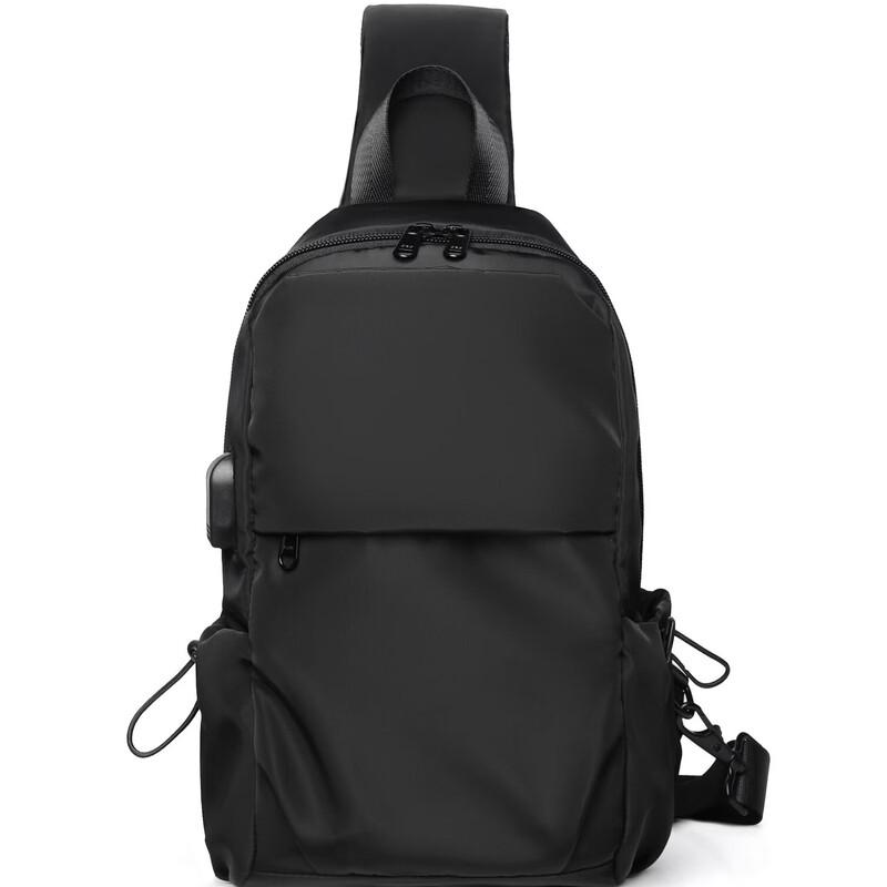 Полиэстеровая деловая сумка-слинг для планшета