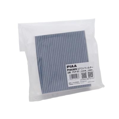 PIAA Procare PCP-S3 Automotive Air Conditioner Filter, High Dust Collecting, Deodorizing, Antibacterial, Blocks Viruses,