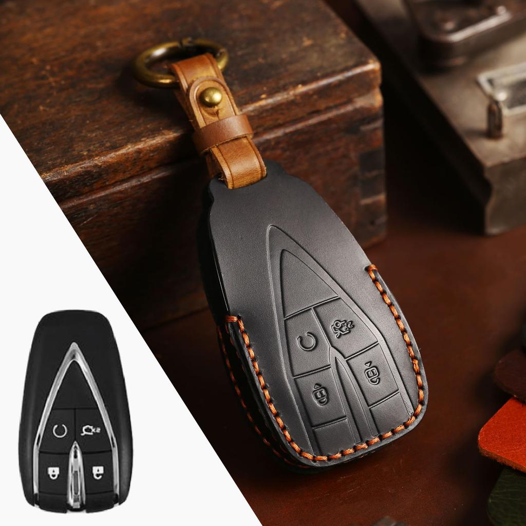 The Car Key Bag Is Suitable for Changan Auchan Cs75pluscs55 Yidong Car Key Cover.