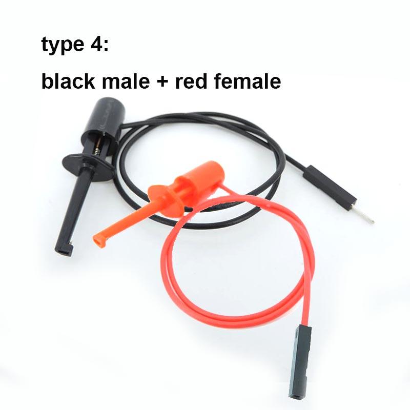 

Тестовий гак із чоловічою жіночою головкою Транзисторний тестер Гачок для електричного гачка Тестовий затискач Інструменти type 4