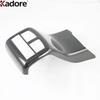 Car Armrest Box Rear Air Condition Vent Outlet Cover Trim For Mazda CX8 CX-8 2018- 2024 Carbon Fiber Interior Accessories