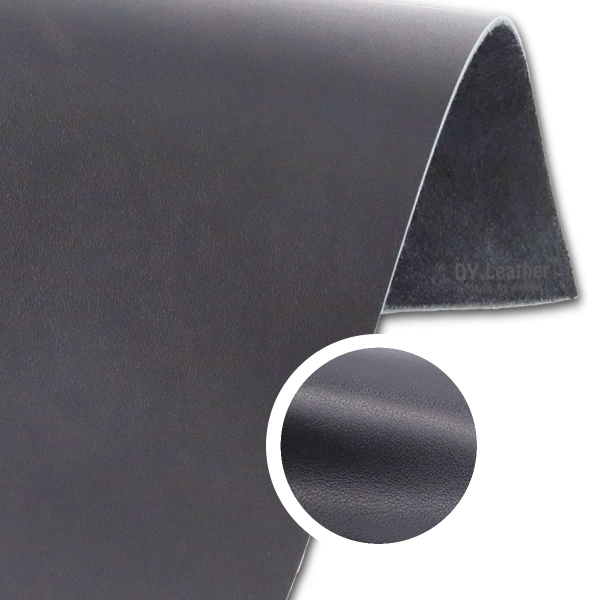 

Натуральная мягкая кожа Размер x 1 мм Изготовлено из мягкой кожи для окрашенной цельной коровьей кожи Натуральный шлифованный материал из натуральной кожи DY.Leather [A3 1, Черный, чёрный