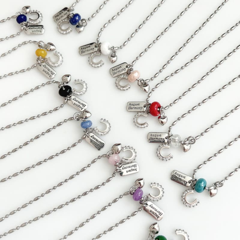 August Harmony Lucky days Necklace (13colors)