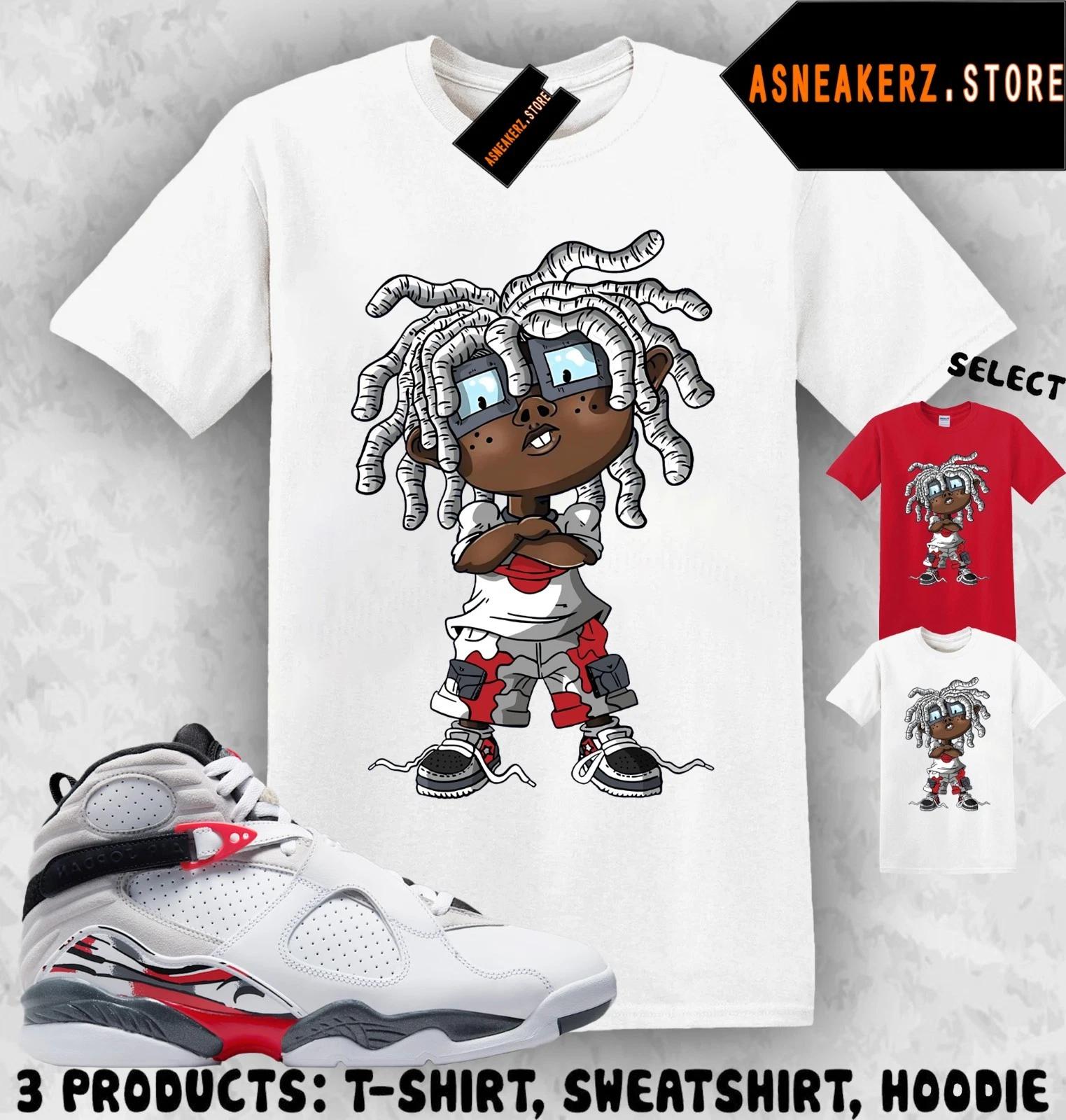 

Shirt To Match AJ 8 Bugs Bunny 2025 Sneaker Matching Tee Chongo Rugrats T-Shirt M