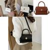 Vintage Minimalist Small Square Bag Autumn New Korean Style Shoulder Bag For Fashion