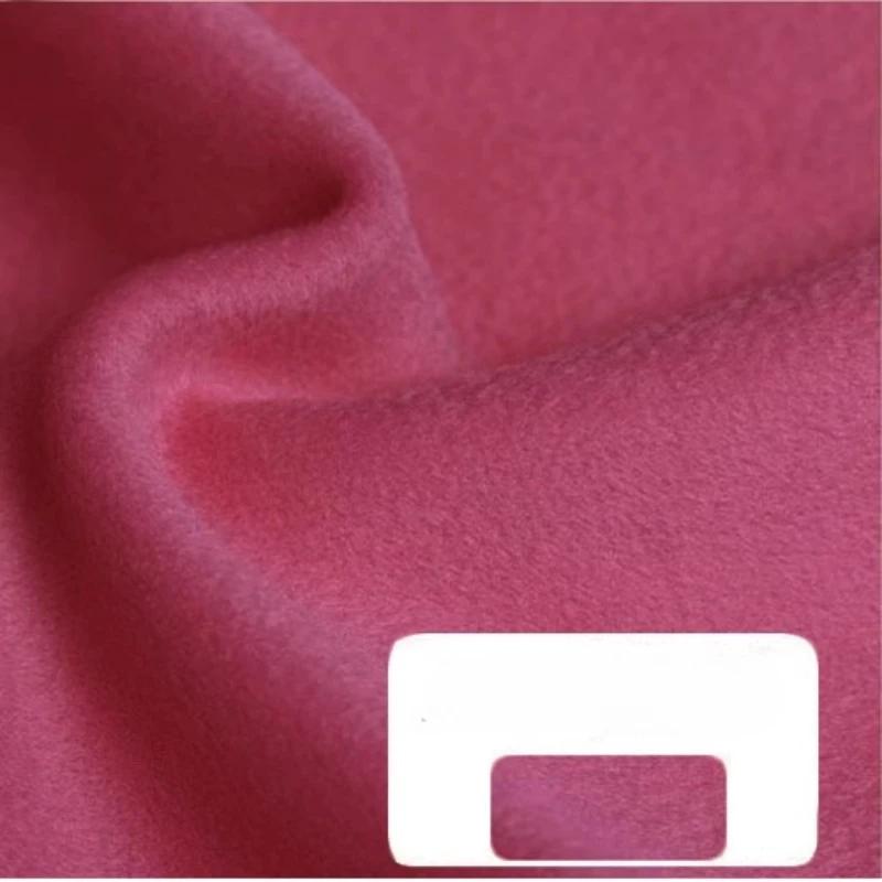 2025 Autumn and Winter New All-Australian Wool Single-sided Cashmere Fabric High-end Custom Short Wool Coat Wool Fabric