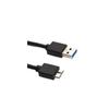 USB 3.0 Micro B Cable, USB-A To MicroB, Compatible with External HDD, SSD, BD Drive, and Digital Camera, High Speed Data Transfer (1 Piece, 1m)