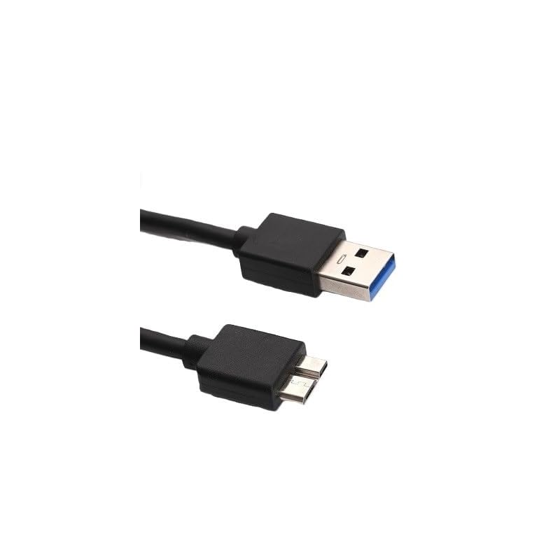USB 3.0 Micro B Cable, USB-A To MicroB, Compatible with External HDD, SSD, BD Drive, and Digital Camera, High Speed Data Transfer (1 Piece, 1m)
