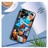 P-Percy J-Jackson Phone Case For iPhone15,14,13,12 Mini 11 Pro XR,X,XS,MAX 7,8 Plus Silicone Cover Soft Black