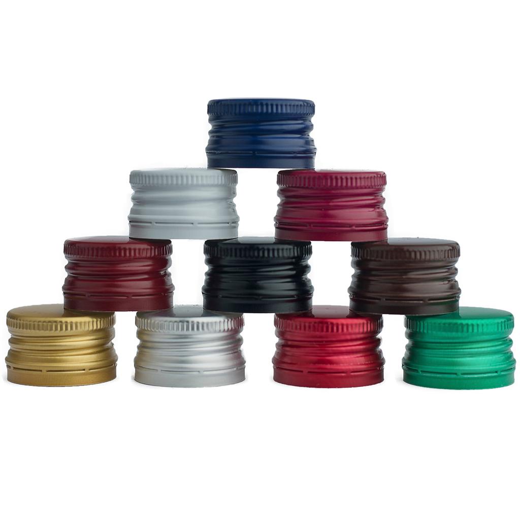 100X Bottle Caps Fi 28Mm Burgundy Bottle Cap 28X18Mm