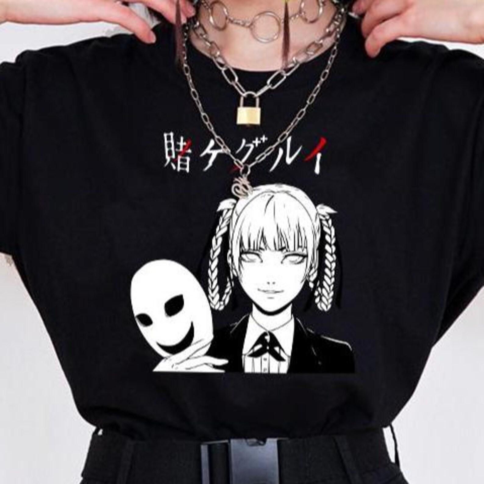 Kirari Momobami Kakegurui T-Shirt – Anime Cosplay Tee,Kakegurui Shirt S