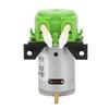 D-2 2*4mm   12V   Peristaltische Flüssigkeitspumpe Dosierpumpe für Laboranalyse(Grün)