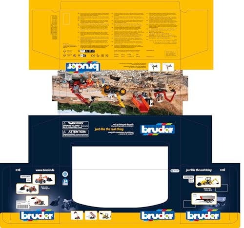 Bruder JLG 2505 Telehandler UX5200 BR02140