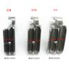 36069DG 1/8 3/16 1/4 Lockstitch Sewing Machine Double Groove Presser Foot Industrial Dual-Purpose Embedded Presser Foot Cotton