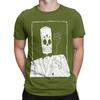 Unisex TShirt Skeleton Smoking Vintage Cotton Tees Short Sleeve T Shirt Round Collar Clothes Gift Idea