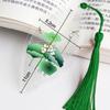 Chinese Archaic  Bookmarks Colorful Leaf Vein Bookmark Landscape Painting Bookmarks  Students
