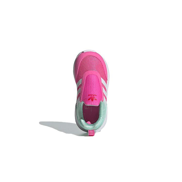 Adidas Originals ZX 360 Comfortable Breathable Low-Top Walking Shoes Baby Shoes Pink White Green FX4944