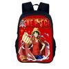 One Piece Monkey D. Luffy School Backpack for Child Light Weight Child Knapsack Fashion Rucksack Best Gift